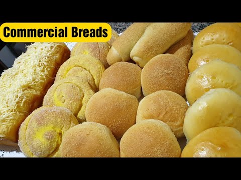 , title : 'Pinoy commercial breads | Multi purpose dough| limang tinapay sa isang dough| Bake N Roll