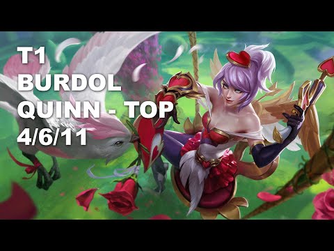 T1 Burdol Top Quinn vs Jax - KR Grandmaster Patch 10.9