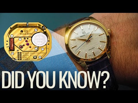 10 Things You Never Knew About Grand Seiko