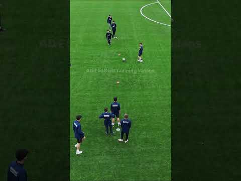 Warm-Up & Passing Activation Drills #football #soccer #shorts #training #footballtraining #warmup