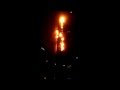 Massive fire rips through Dubai skyscraper - YouTube