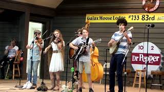 "June Apple"- Tater Hill Mashers- Galax Oldtime Fiddlers' Convention Youth Band 2nd place