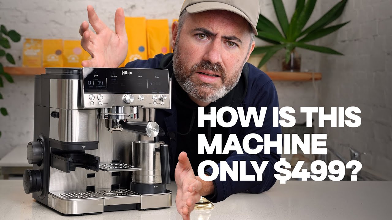 The NEW Ninja Luxe Cafe espresso machine | Can this machine do it all?
