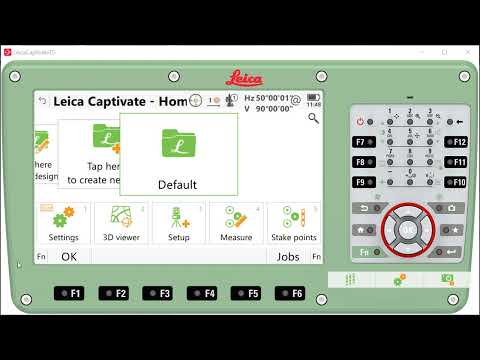 Leica Captivate Update Software on Robotic Total Stations and Data Collectors