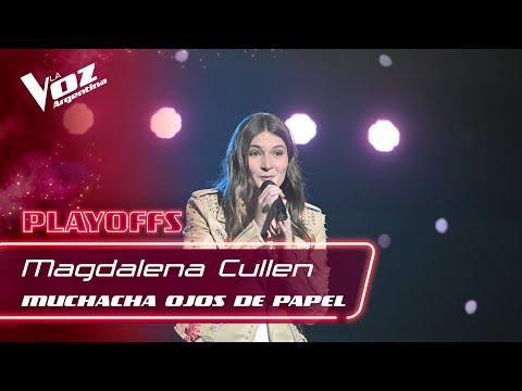 #TeamMauyRicky: Magdalena Cullen - “Muchacha ojos de papel” - Playoffs - La Voz Argentina 2021