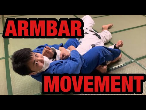 【寝技】トップからのパスと腕十字の動き　Top to Pass and ArmBar Movement