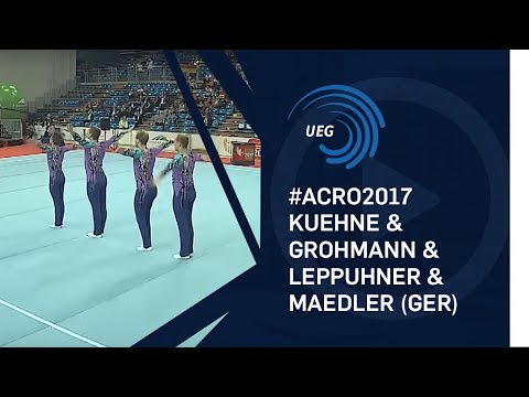 Men's group Germany - 2017 Acro Europeans, balance final