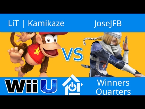 MSK 01/06/2017 - LiT | Kamikaze (Diddy Kong) vs JoseJFB (Sheik) - Smash 4 Winners Quarters
