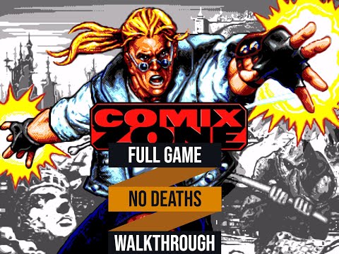 Comix Zone | Sega Genesis | walkthrough (no death)