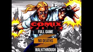 Comix Zone | Sega Genesis | walkthrough (no death)
