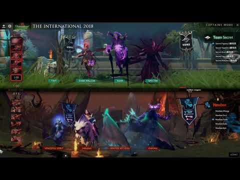 Team Secret vs Newbee | Group Stage | Bo 2 Game 2 | TI 8 Full Match