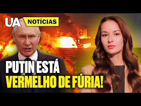 Novas AMEAÇAS de Putin — o Kremlin está CHORAMINGANDO após o ataque ao petroleiro russo!