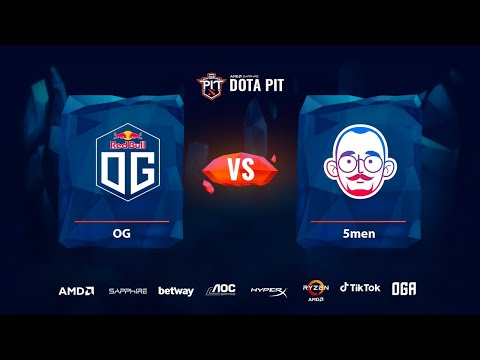 🔴OG VS 5MEN | BO3 | OGA DOTA PIT 2020 S3 | МАТЧ НА ВЫЛЕТ