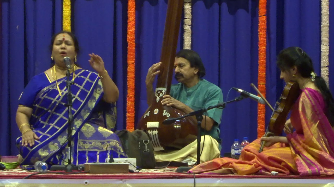 Kalavathi Avadhoot performing for Sri Rama Lalitha  Kala Mandira Bangalore
