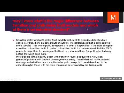 vlsi dft interview questions