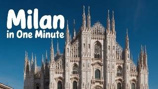 Milan Italy | Best Places to Visit in one Minute | Things to Do in Milan | The Travel Guardian