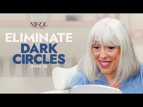 Use This Makeup Trick to Eliminate Dark Circles Over 60 | Nikol Johnson #over50 #beautyindustry