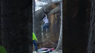 Video thumbnail de Réquiem por un Sueño, 7b (sit). La Pedriza