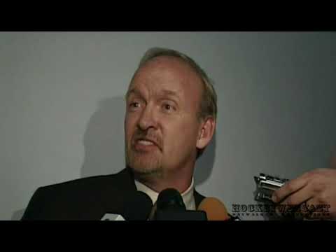 "Joke" - Lindy Ruff's Greatest Sound Bite - Sabres vs Leafs - April 3, 2006 (HD)