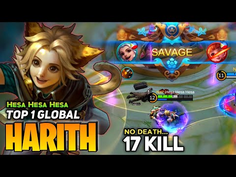 1vs5? SAVAGE! Harith Offlane Monster [Top 1 Global Harith] By Hesa Hesa Hesa - Mobile Legend