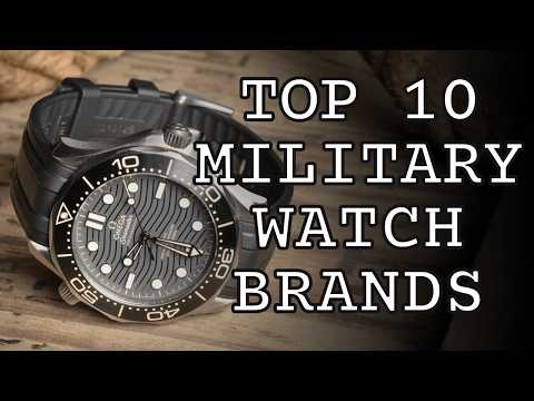 Top 10 Military Watch Brands (Tudor, Seiko, Casio, & MORE)