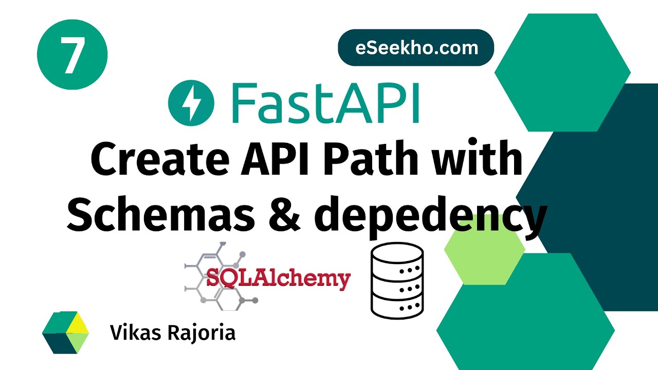 Create API EndPoint using Schemas in FastAPI | CRUD | API development with Python #7 | eSeekho