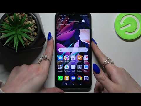 How to Set Up Face Unlock on Huawei Mate 20 Lite | Face Recognition Option