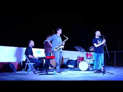 Jordi Rossy , xerra a la cloenda Begues Jazz Camp 2017
