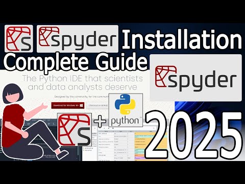 How to Install Spyder IDE on Windows 10/11 [ 2025 Update ] Python Spyder IDE for Data Science