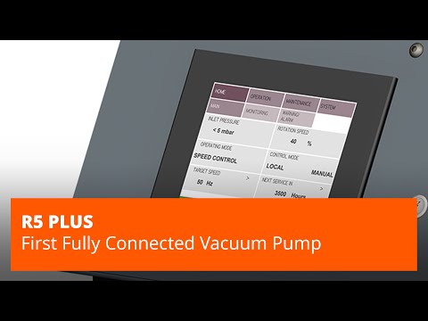 R5 PLUS – Our First Fully Connected Vacuum Pump – Busch Vacuum Solutions