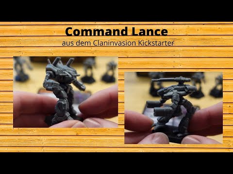 Die Command Lance by Catalyst Games für #Battletech