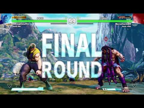 MRnightmuffin (Nash) vs Marsattacks69 (Necalli) - STREET FIGHTER V