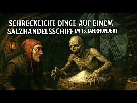 Schreckliche Dinge auf einem Salzhandelsschiff im 15. Jahrhundert