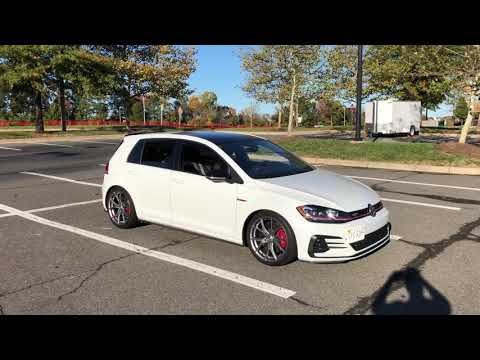 MK7.5 GTI LOWERED ON H&R SPORT SPRINGS!