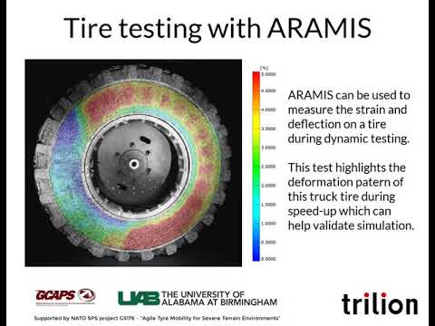 Tire Test with ARAMIS