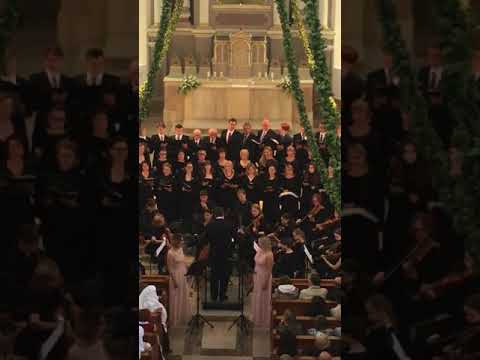 A. Vivaldi "Laudamus te" (duet) from "Gloria". Sopranos Marija Arutiunova and Vaiva Datenyte.