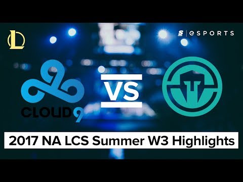 HIGHLIGHTS: Cloud9 vs Immortals (2017 NA LCS Summer)