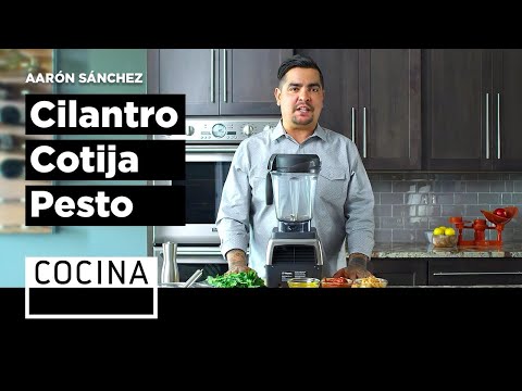 Cilantro - Cotija Pesto - Aarón Sánchez's Recipes