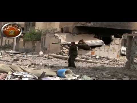 تقرير مرئي عن عملية اقتحام حي الموظفين في مدينة دير الزور من قبل حركة أبناء الإسلام