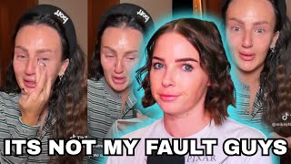 Mikayla is Crying on TikTok…and still Lying about using Filters