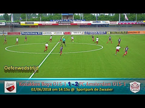 FC Amsterdam O15-1 vs Kozakken Boys O15-1
