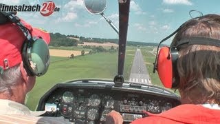 preview picture of video 'Mühldorfer Piloten suchen nach Brandherden'