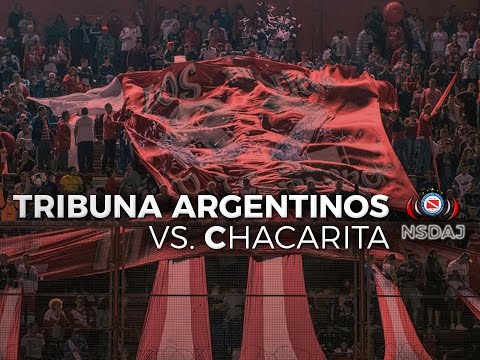 "Tribuna Argentinos vs. Chacarita" Barra: Los Ninjas • Club: Argentinos Juniors • País: Argentina