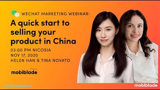 Wechat marketing: quick start to sell your product in China