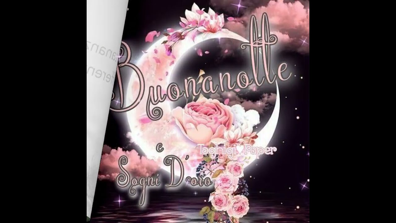 Buonanotte e sogni d'oro