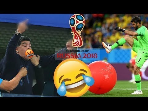 Fighting Footballers & Funny Moments - World Cup Russia 2018