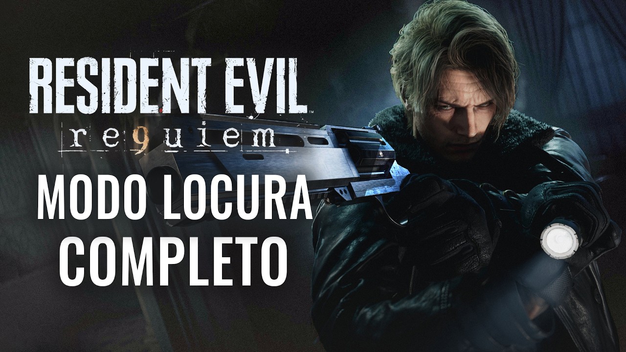 RESIDENT EVIL 9 REQUIEM - MODO LOCURA (MENOS DE 4 HORAS MUNICIÓN INFINITA)