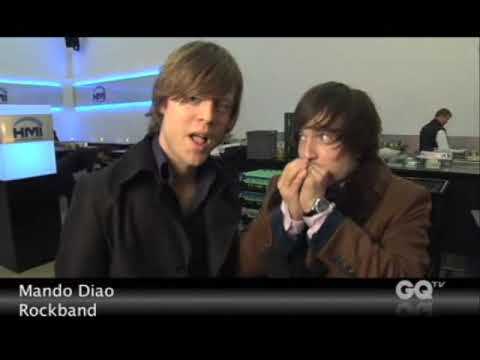 Björn Dixgard von Mando Diao rappt in München ;)