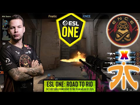 Allu ON FIRE!!! 🇫🇮 ENCE Allu vs 🇸🇪 Fnatic DUST2 POV HIGHLIGHTS  - ESL One: Road to Rio 2020