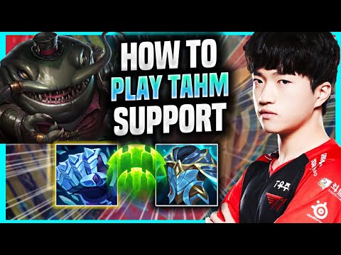 LEARN HOW TO PLAY TAHM KENCH SUPPORT LIKE A PRO! - T1 Keria Plays Tahm Kench Support vs Draven! |